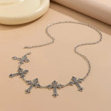 Litlookz Studio Goth Cross Chain Belt, view 5