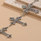 Litlookz Studio Goth Cross Chain Belt, view 6