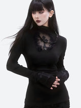 Litlookz Studio Goth Cross Top, view 3