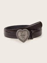Litlookz Studio Goth Heart & Cross Belt, view 2