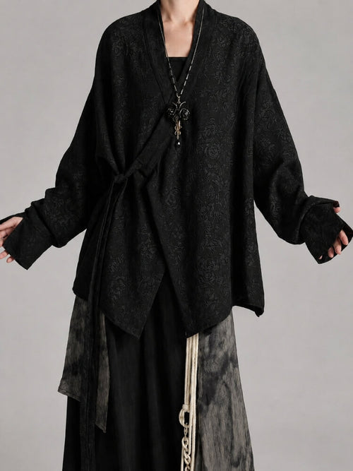 Litlookz Studio Goth Kimono Blouse
