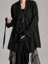 Litlookz Studio Goth Kimono Blouse, view 4