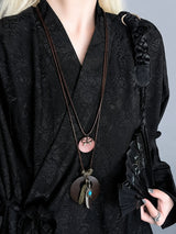 Litlookz Studio Goth Kimono Blouse, view 5