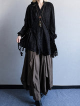 Litlookz Studio Goth Kimono Blouse, view 6
