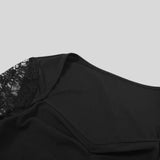 Litlookz Studio Goth Lace Corset Mini Dress, view 5