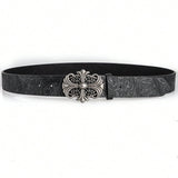 Litlookz Studio Goth Metal Cross Belt, view 6