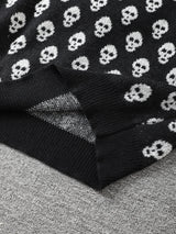 Litlookz Studio Goth Skull Pullover Sweater, view 5