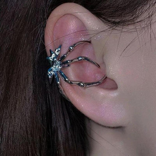 Litlookz Studio Goth Spider Earcuff
