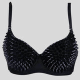 Litlookz Studio Goth Spike Bra, view 3