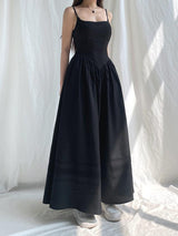 Litlookz Studio Goth Strap Maxi Dress, view 2