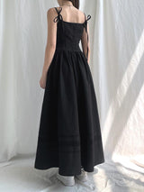 Litlookz Studio Goth Strap Maxi Dress, view 3