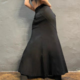 Litlookz Studio Gothic Dragon Printed Maxi Skirt, view 3