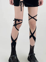 Litlookz Studio Gothic Wrap Socks, view 4