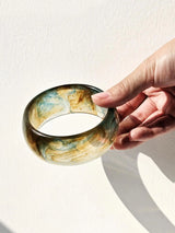 Litlookz Studio Green Chunky Resin Bracelet, view 4