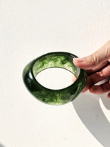 Litlookz Studio Green Chunky Resin Bracelet, view 5