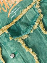 Litlookz Studio Green Denim Jacket, view 6