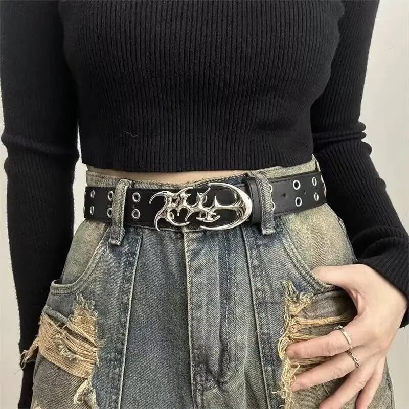 Litlookz Studio Grommet Buckle Belt