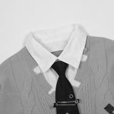 Litlookz Studio Grunge Academia Sweater, view 5