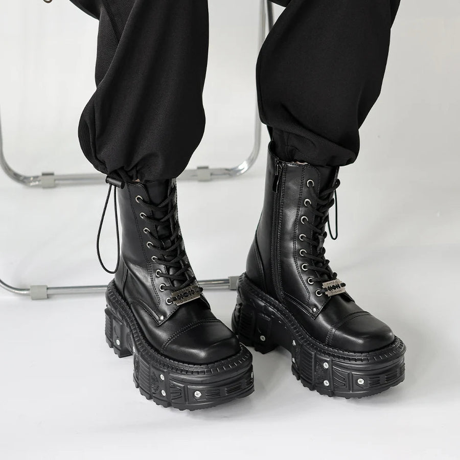 Litlookz Studio Grunge Ankle Boots
