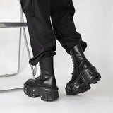 Litlookz Studio Grunge Ankle Boots, view 2