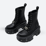 Litlookz Studio Grunge Ankle Boots, view 4