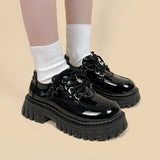 Litlookz Studio Grunge Bat Wings Platform Oxford Shoes, view 3
