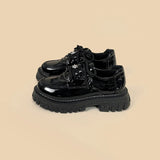 Litlookz Studio Grunge Bat Wings Platform Oxford Shoes, view 6
