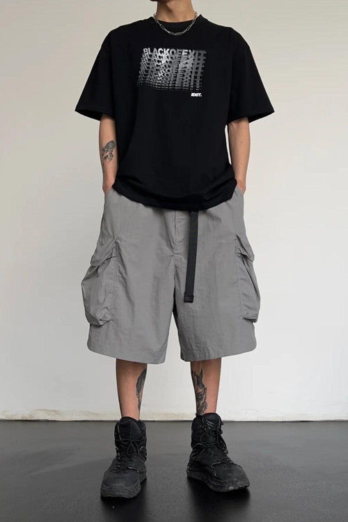 Litlookz Studio Grunge Cargo Shorts