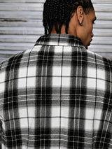 Litlookz Studio Grunge Checkered Shirt, view 4