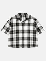Litlookz Studio Grunge Checkered Shirt, view 6