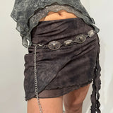 Litlookz Studio Grunge Concho Belt, view 2