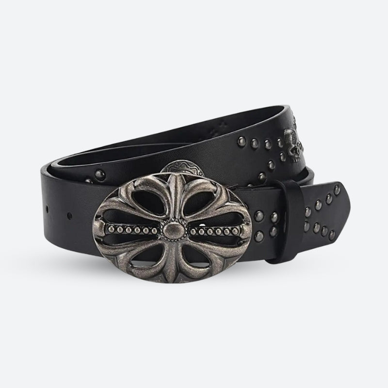 Litlookz Studio Grunge Cross Buckle Belt