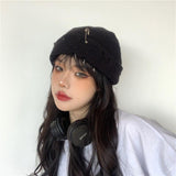 Litlookz Studio Grunge Distressed Beanie, view 2