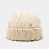 Litlookz Studio Grunge Distressed Beanie, view 5