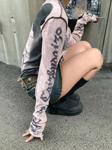 Litlookz Studio Grunge Harajuku Top, view 4