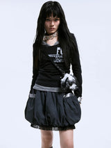 Litlookz Studio Grunge Layered Top, view 2