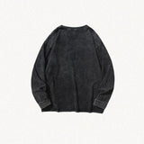 Litlookz Studio Grunge Oversized Distressed Basic Tee, view 4