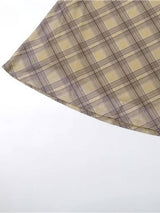 Litlookz Studio Grunge Plaid Maxi Skirt, view 6