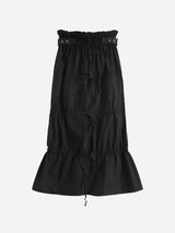 Litlookz Studio Grunge Ruched Midi Skirt, view 5