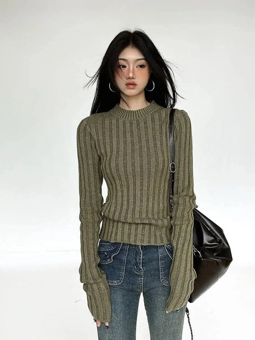 Litlookz Studio Grunge Slim Fit Sweater