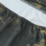 Litlookz Studio Grunge Snake Lace Up Top, view 5
