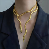Litlookz Studio Grunge Snake Necklace & Bracelet, view 2