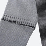Litlookz Studio Grunge Spray Paint Distressed Knitted Sweater, view 6
