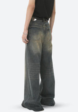 Litlookz Studio Grunge Wide Leg Denim Jeans, view 3