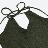 Litlookz Studio Halter Neck Knitted Mini Dress, view 4