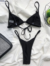 Litlookz Studio Heart Detail Bikini Set, view 4