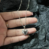 Litlookz Studio Heart Locket Necklace, view 3