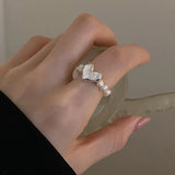 Litlookz Studio Heart Stone Beaded Ring, view 4