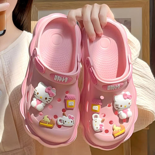 Litlookz Studio Hello Kitty Clog Slippers