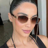 Litlookz Studio Hexagon Sunglasses, view 3